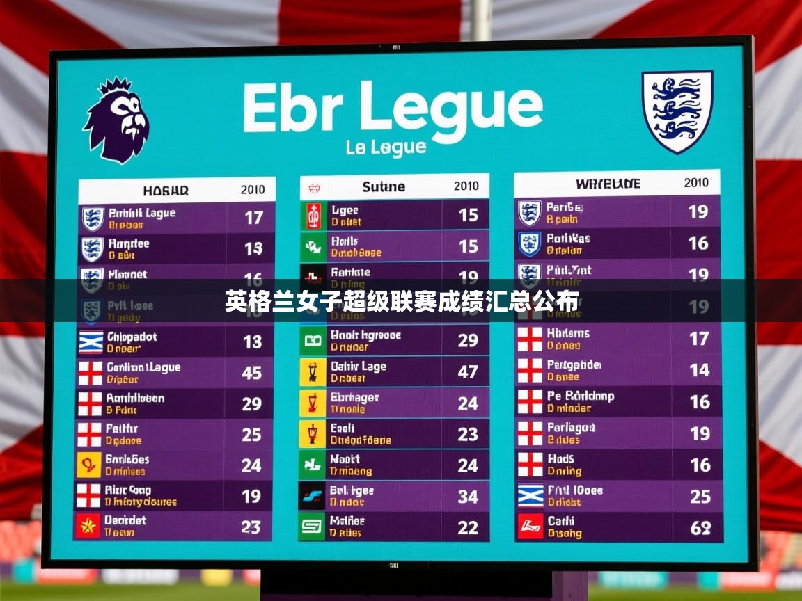 2025澳客体育app英格兰女子超级联赛成绩汇总公布