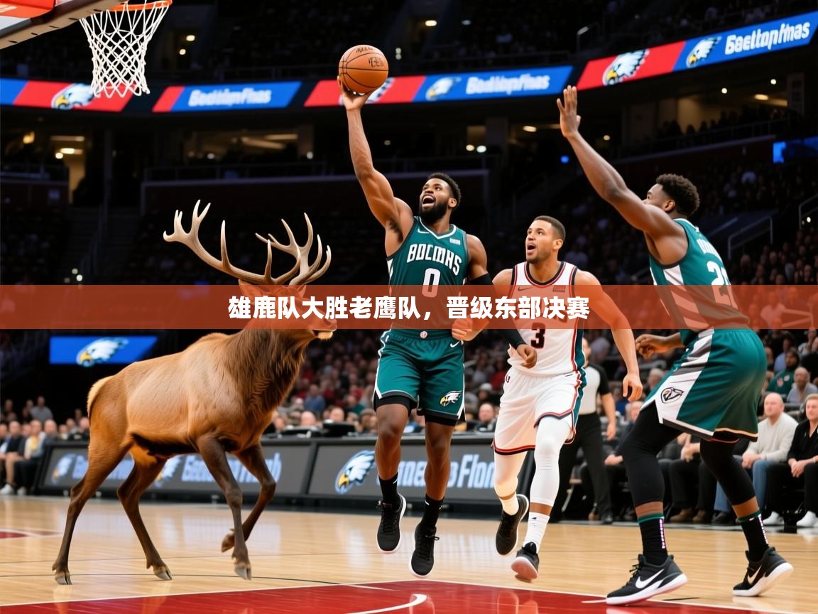 2025澳客体育雄鹿队大胜老鹰队,晋级东部决赛 第3张